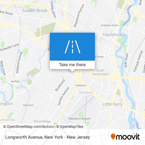 Mapa de Longworth Avenue