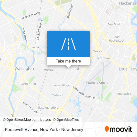 Mapa de Roosevelt Avenue