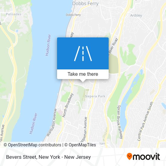 Mapa de Bevers Street
