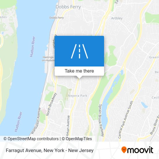 Mapa de Farragut Avenue