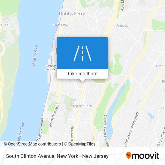 Mapa de South Clinton Avenue