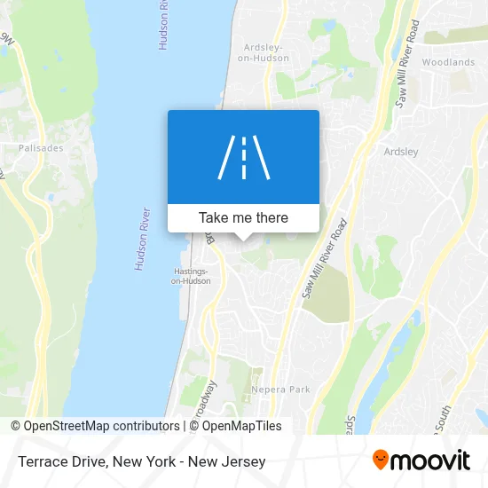 Terrace Drive map