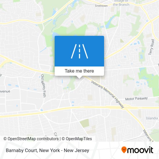 Mapa de Barnaby Court