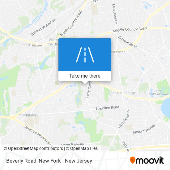 Mapa de Beverly Road