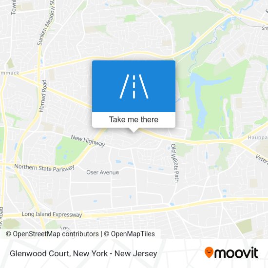 Mapa de Glenwood Court