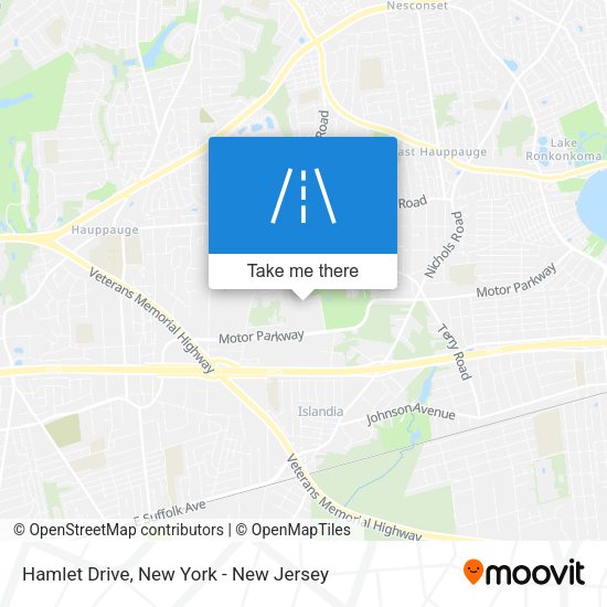 Mapa de Hamlet Drive