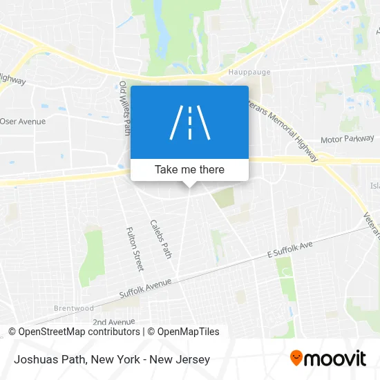 Joshuas Path map