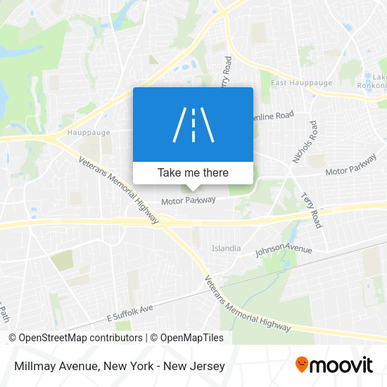 Mapa de Millmay Avenue