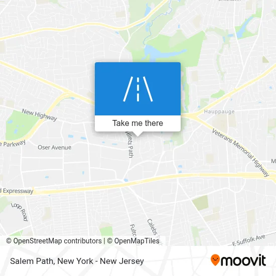 Salem Path map