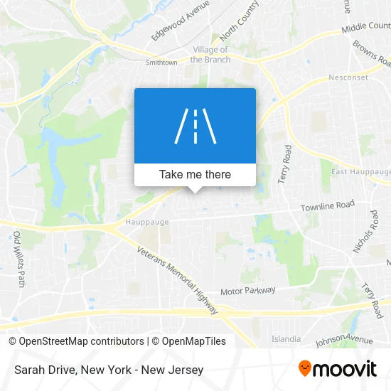 Sarah Drive map