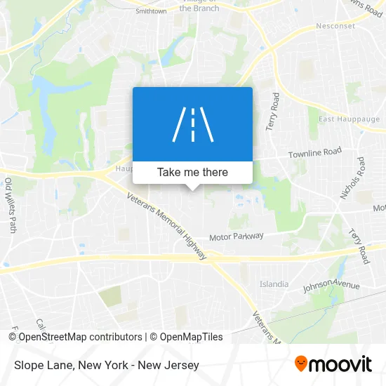 Slope Lane map