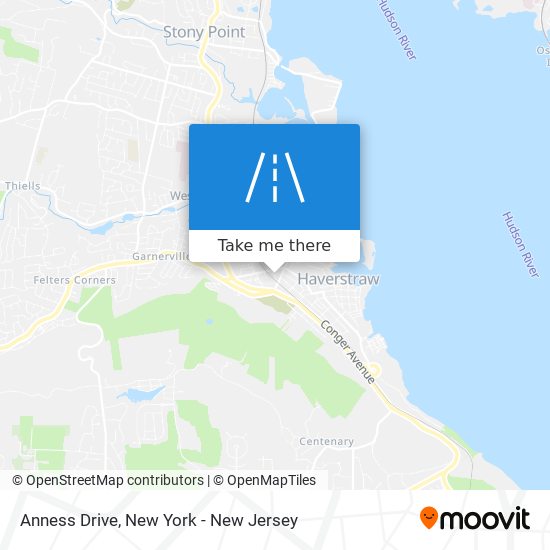 Anness Drive map