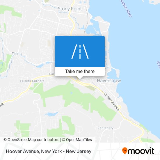 Mapa de Hoover Avenue