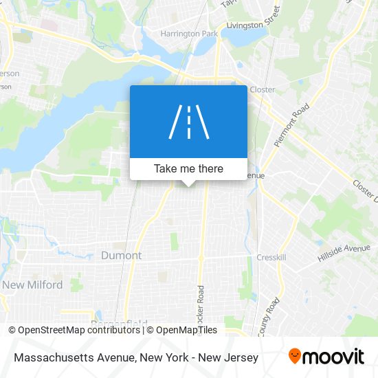 Mapa de Massachusetts Avenue