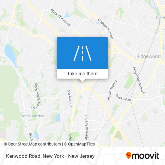 Kenwood Road map