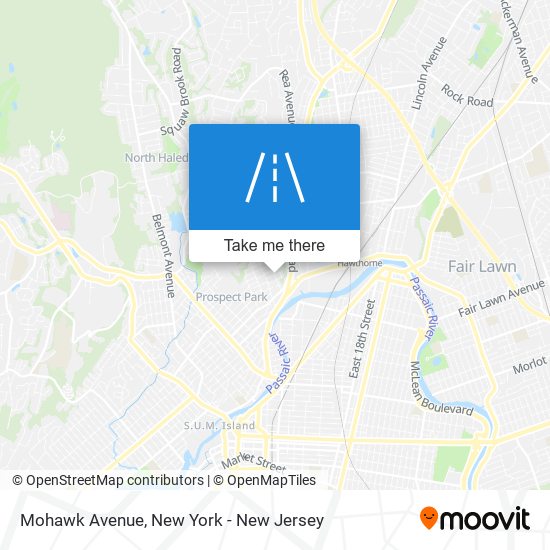 Mapa de Mohawk Avenue