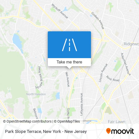 Mapa de Park Slope Terrace