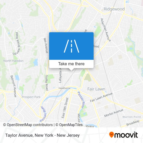 Taylor Avenue map