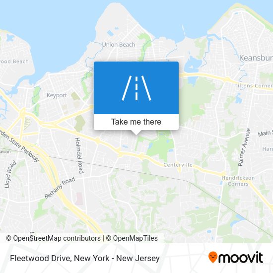 Mapa de Fleetwood Drive