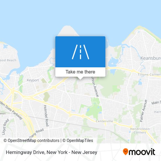 Mapa de Hemingway Drive