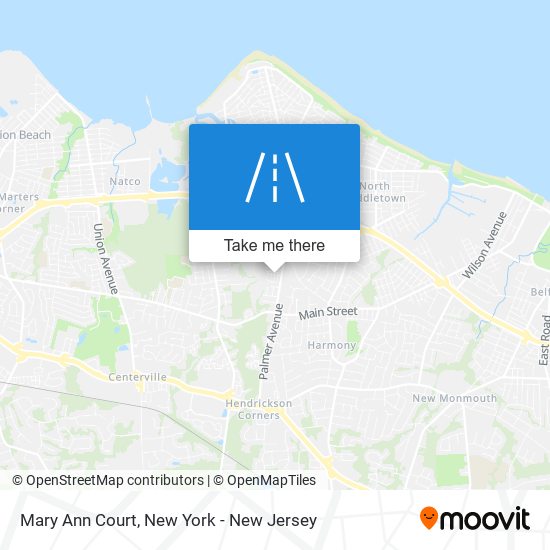 Mary Ann Court map