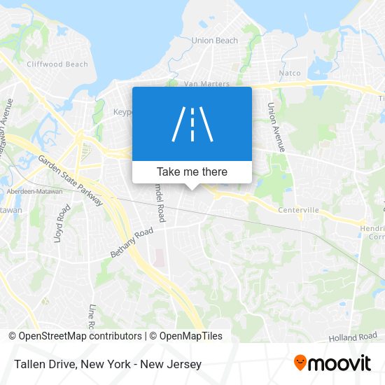 Mapa de Tallen Drive