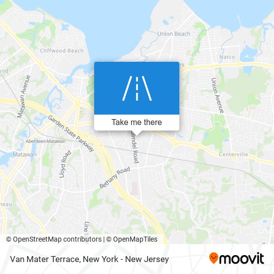 Van Mater Terrace map