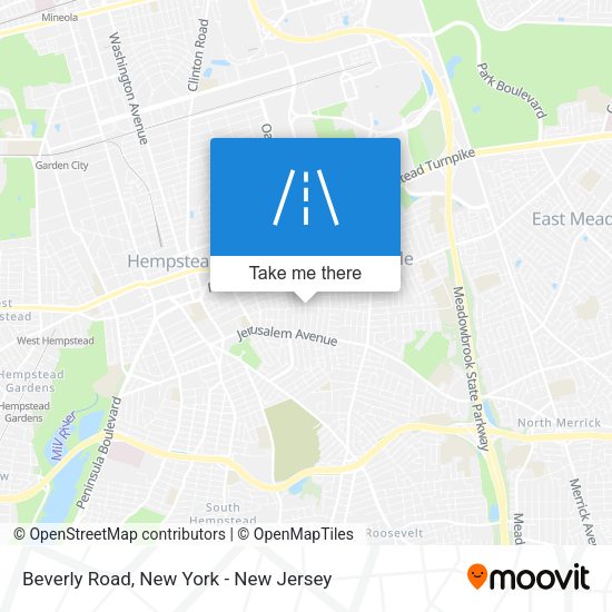 Mapa de Beverly Road