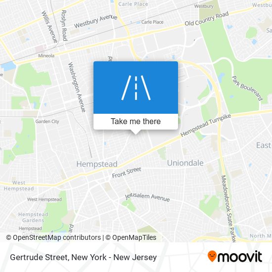 Mapa de Gertrude Street