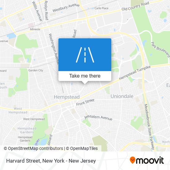 Mapa de Harvard Street