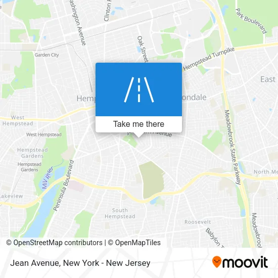 Mapa de Jean Avenue