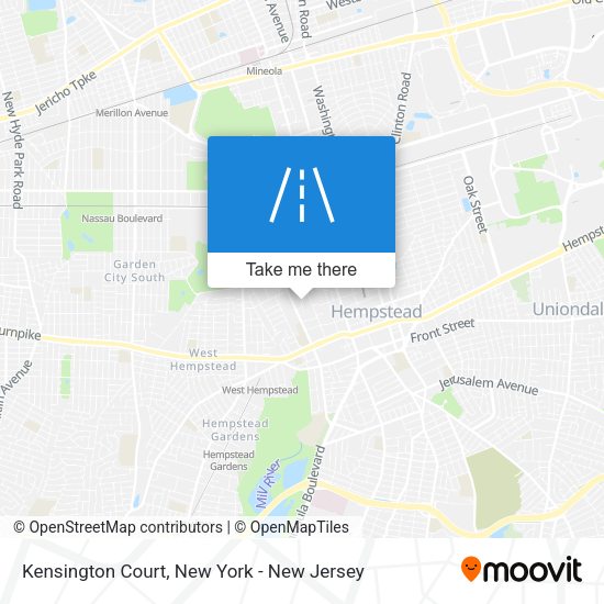 Mapa de Kensington Court