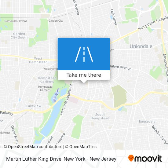 Martin Luther King Drive map