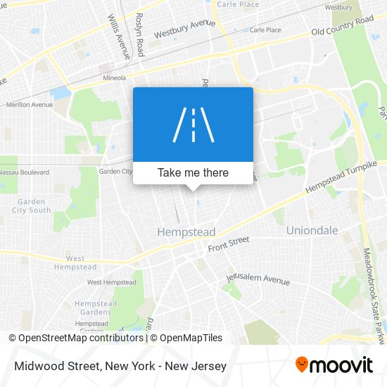 Mapa de Midwood Street