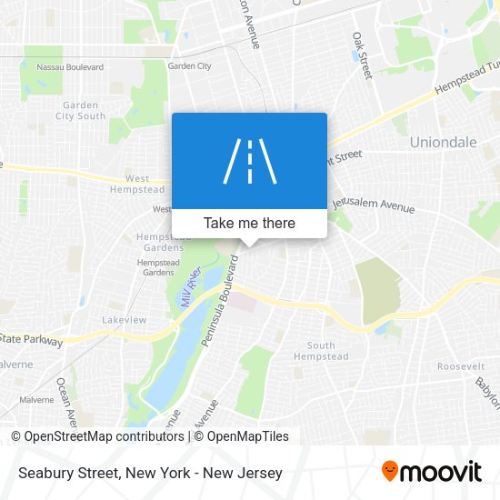 Mapa de Seabury Street
