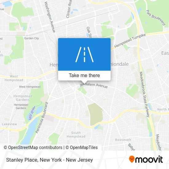 Stanley Place map