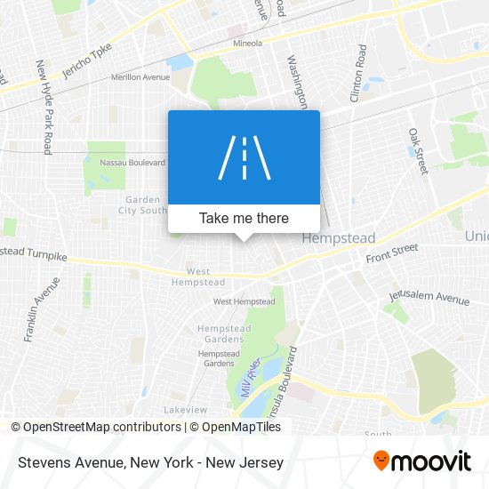 Mapa de Stevens Avenue