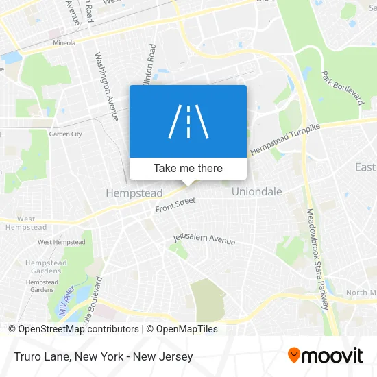 Truro Lane map