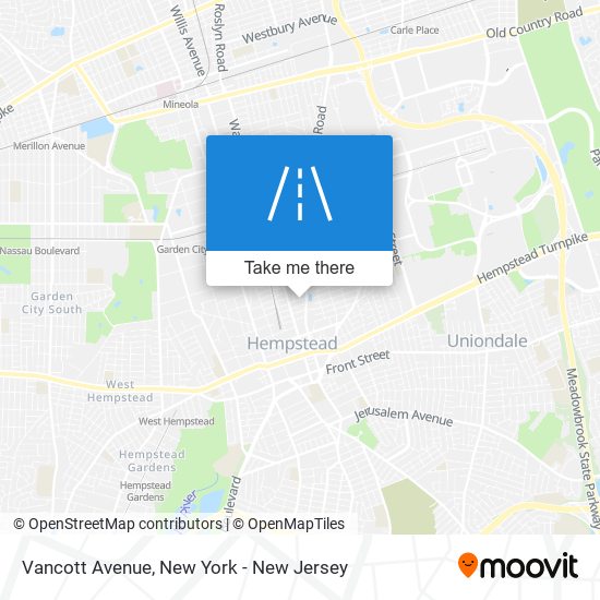 Vancott Avenue map