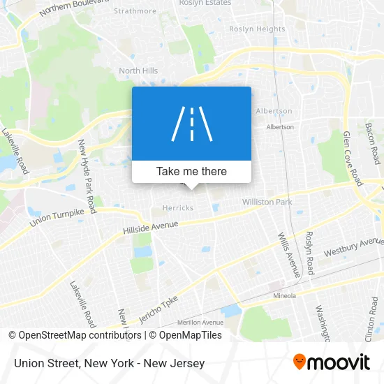 Union Street map