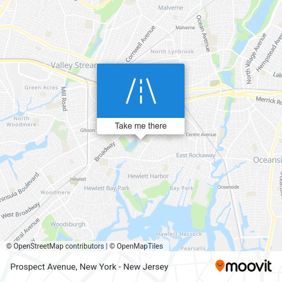 Mapa de Prospect Avenue