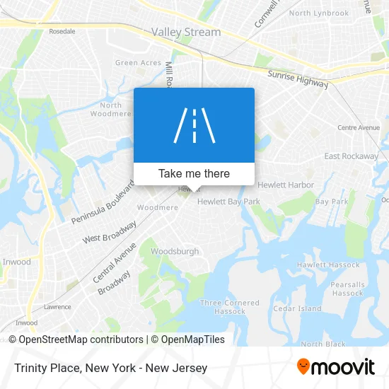 Trinity Place map