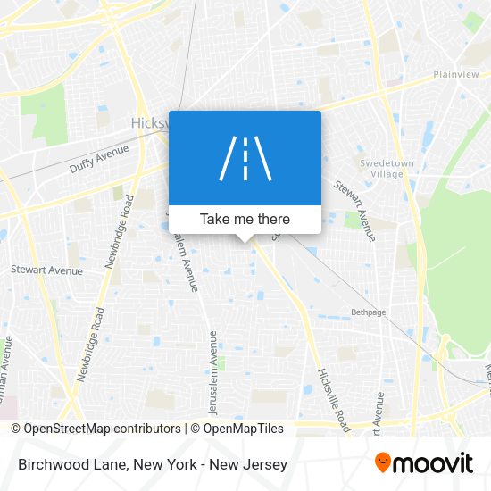 Mapa de Birchwood Lane
