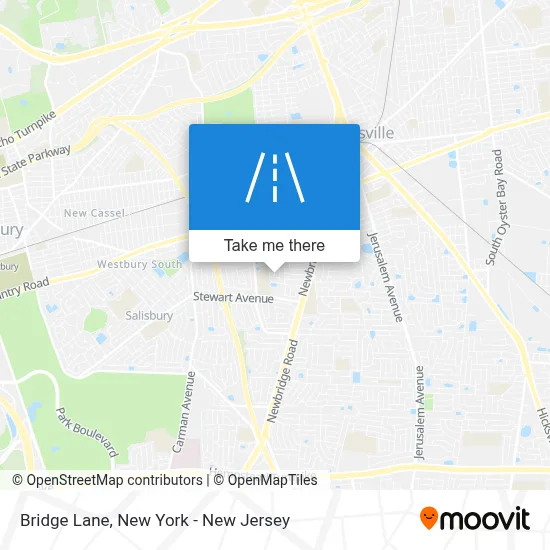 Bridge Lane map
