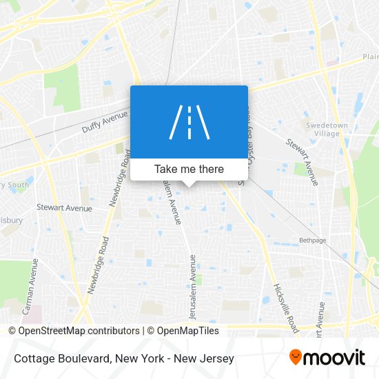 Mapa de Cottage Boulevard