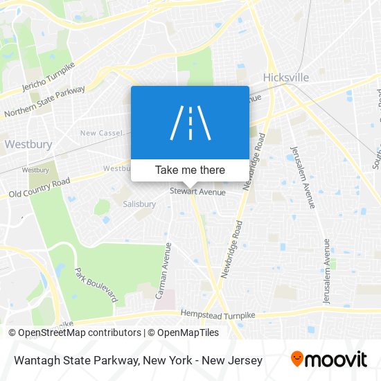 Mapa de Wantagh State Parkway