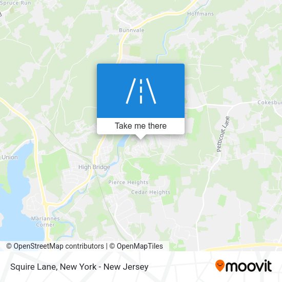 Mapa de Squire Lane