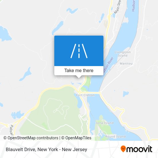 Mapa de Blauvelt Drive
