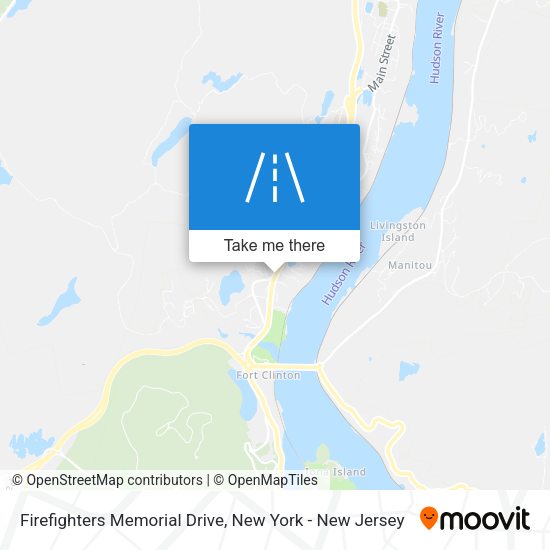 Firefighters Memorial Drive map