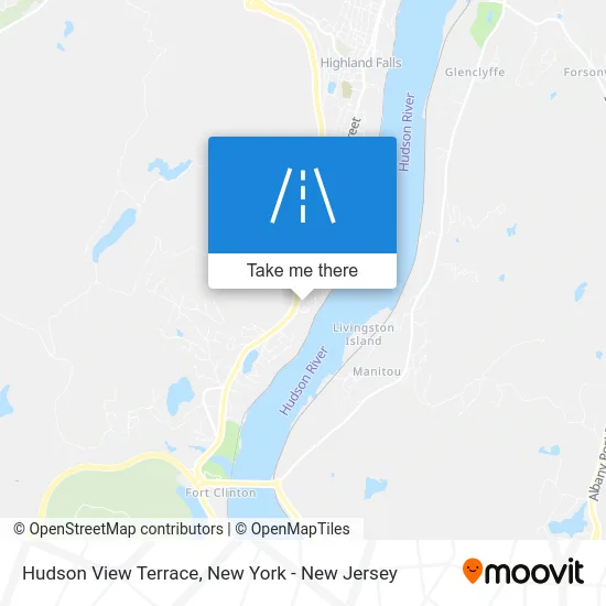 Hudson View Terrace map